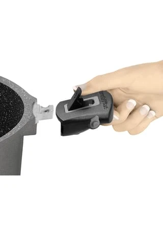 STONELINE® Eckpfanne "Imagination Plus", 24x24 Cm Gesamt: Länge 24cm, Breite 24cm 6 STONELINE® Eckpfanne "Imagination Plus", 24x24 Cm Gesamt: Länge 24cm, Breite 24cm – Bild 4