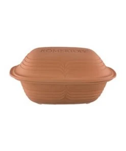 RÖMERTOPF® Dampfgar-Bräter "Modern Look" Gesamt: Länge 39cm, Breite 27cm, Höhe 19,5cm