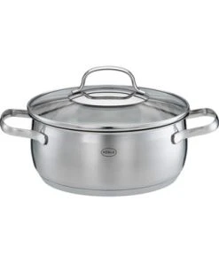 RÖSLE Topfset "Elegance Globe", 11-tlg., Edelstahl, Pizzaschneider -Kuechenutensilien Ladenverkäufe unnamed file 195