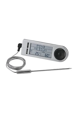 RÖSLE Bratenthermometer, Digital Gesamt: Breite 8cm, Höhe 3cm, Tiefe 20cm 3 RÖSLE Bratenthermometer, Digital Gesamt: Breite 8cm, Höhe 3cm, Tiefe 20cm