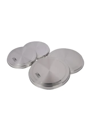 WENKO® Herdabdeckplatten, 4er-Set, Rostfrei, Edelstahl Packmaß: Länge 30cm, Breite 23cm, Höhe 3cm 3 WENKO® Herdabdeckplatten, 4er-Set, Rostfrei, Edelstahl Packmaß: Länge 30cm, Breite 23cm, Höhe 3cm