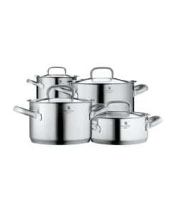 WMF Gourmet Plus Kochgeschirr-Set, 4-teilig, Ø 16, 20, 20, 24 Cm