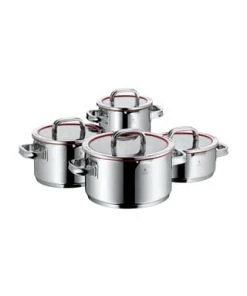 Kuechenutensilien Ladenverkäufe 9 WMF Kochtopf-Set "Funktion 4", Edelstahl, 4-teilig