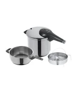 Kuechenutensilien Ladenverkäufe 6 WMF Schnellkochtopf-Set "Perfect Premium"