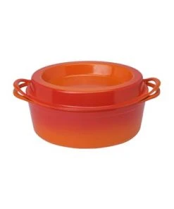 LE CREUSET® Bräter "Doufeu", Oval, Gusseisen, Ø 30 Cm, 5,7 L Gesamt: Durchmesser 30cm
