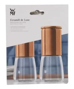 WMF Gewürzmühlen-Set "De Luxe", 2-teilig SILBER/ KLAR -Kuechenutensilien Ladenverkäufe unnamed file 465