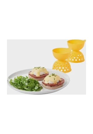 Oxo Eier-Pochierer 2er-Pack, Aus Silikon Gelb 8 Oxo Eier-Pochierer 2er-Pack, Aus Silikon Gelb – Bild 6