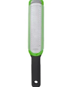 Oxo Zestenreißer, Edelstahl SCHWARZ/ GRÜN