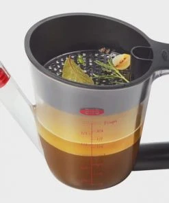 Oxo Fettabschneider "Good Grips", 0,5 L TRANSPARENT/ SCHWARZ -Kuechenutensilien Ladenverkäufe unnamed file 529