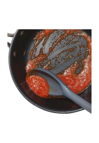 Oxo Silikon-Kochlöffel "Good Grips®", Grau, 35,5 Cm Dunkelgrau 5 Oxo Silikon-Kochlöffel "Good Grips®", Grau, 35,5 Cm Dunkelgrau – Bild 3