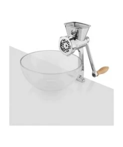 Grossag® Handfleischwolf, Edelstahl, Größe 5 SILBER -Kuechenutensilien Ladenverkäufe unnamed file 570