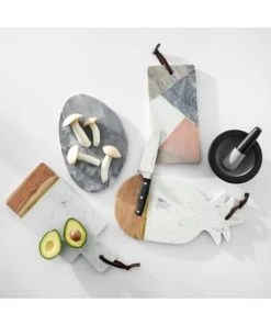 BUTLERS® MARBLE KITCHEN Schneidebrett L 36 X B 17cm Gesamt: Breite 16,5cm, Höhe 1,3cm, Tiefe 36cm -Kuechenutensilien Ladenverkäufe unnamed file 581