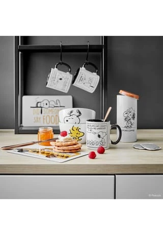 BUTLERS® PEANUTS Frühstücksbrettchen Did Someone Say Food? L 23,3 X B 14,3cm Gesamt: Breite 14,3cm, Höhe 0,2cm, Tiefe 23,299999cm 4 BUTLERS® PEANUTS Frühstücksbrettchen Did Someone Say Food? L 23,3 X B 14,3cm Gesamt: Breite 14,3cm, Höhe 0,2cm, Tiefe 23,299999cm – Bild 2