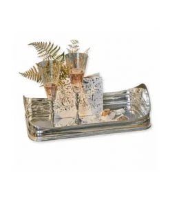 LOBERON Tablett Hayden Silber Silber