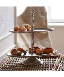 LOBERON Etagere Alando Silber Silber -Kuechenutensilien Ladenverkäufe unnamed file 608