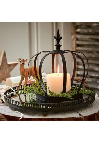 LOBERON Tablett Tano Grau Grau 4 LOBERON Tablett Tano Grau Grau – Bild 2