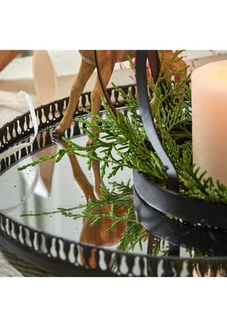 LOBERON Tablett Tano Grau Grau 7 LOBERON Tablett Tano Grau Grau – Bild 5