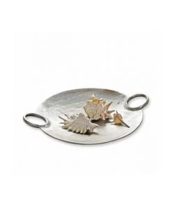 LOBERON Tablett Lacarre Antiksilber Antiksilber