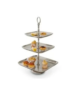 LOBERON Etagere Giselle Antiksilber Antiksilber