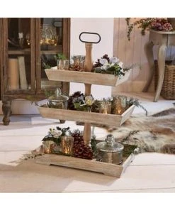 LOBERON Etagere Editha Braun Braun -Kuechenutensilien Ladenverkäufe unnamed file 636