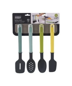 Joseph Joseph® Küchenhelferset "DoorStore", 4 Teilig Mehrfarbig