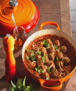 LE CREUSET® Gourmet-Profitopf "Signature", Oval, Ofenrot, Ø 30 Cm Gesamt: Durchmesser 30cm 7 LE CREUSET® Gourmet-Profitopf "Signature", Oval, Ofenrot, Ø 30 Cm Gesamt: Durchmesser 30cm -Kuechenutensilien Ladenverkäufe unnamed file 65