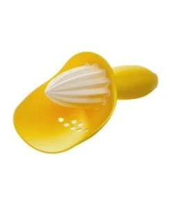 Joseph Joseph® Zitronen-/Orangenpresse "Catcher" GELB