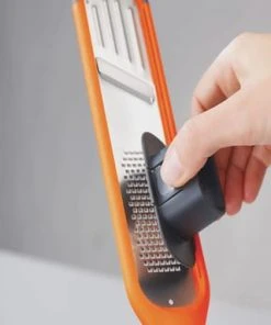 Joseph Joseph® Küchenreibe Und -hobel "Handi-Grate" Orange/ Grau -Kuechenutensilien Ladenverkäufe unnamed file 663