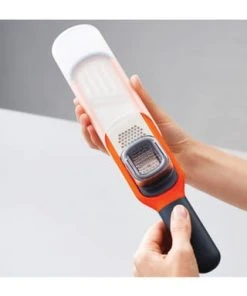 Joseph Joseph® Küchenreibe Und -hobel "Handi-Grate" Orange/ Grau -Kuechenutensilien Ladenverkäufe unnamed file 664