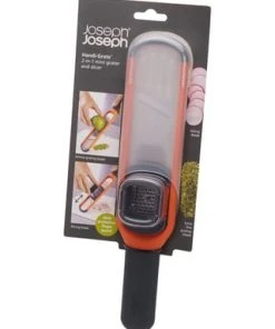 Joseph Joseph® Küchenreibe Und -hobel "Handi-Grate" Orange/ Grau -Kuechenutensilien Ladenverkäufe unnamed file 665