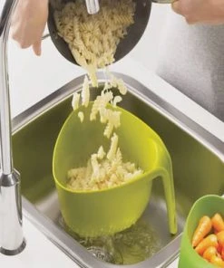 Joseph Joseph® Durchschlag Nest, 2-teilig, Grün -Kuechenutensilien Ladenverkäufe unnamed file 686