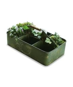 LOBERON Tablett Brea Antikgrün Antikgrün