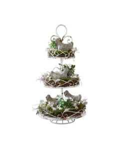 LOBERON Etagere Julye Antikweiß Antikweiß