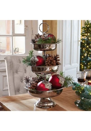 LOBERON Etagere Stephane Silber Silber 4 LOBERON Etagere Stephane Silber Silber – Bild 2