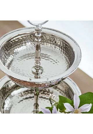 LOBERON Etagere Stephane Silber Silber 7 LOBERON Etagere Stephane Silber Silber – Bild 5