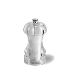 COLE & MASON Salzmühle Capstan Mit Verstellbarem Präzisionsmahlwerk Transparent