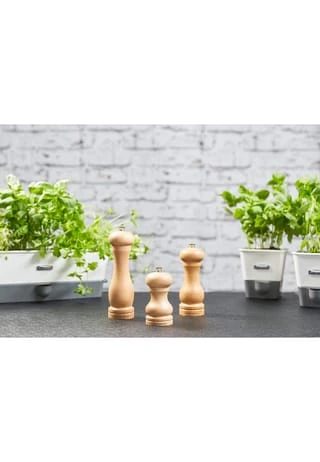 COLE & MASON Salzmühle Capstan Mit Verstellbarem Präzisionsmahlwerk Beige 4 COLE & MASON Salzmühle Capstan Mit Verstellbarem Präzisionsmahlwerk Beige – Bild 2