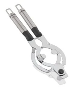 LEIFHEIT Deckelöffner "Pro Line" SILBER