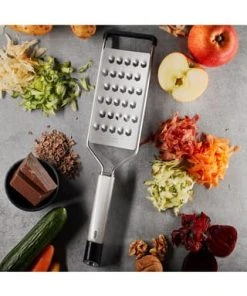 GEFU® Grobreibe PRIMELINE Silber/ Schwarz -Kuechenutensilien Ladenverkäufe unnamed file 879