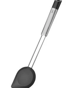GEFU® Kochlöffel "Primeline", Silikon, 30 Cm SCHWARZ/ SILBER