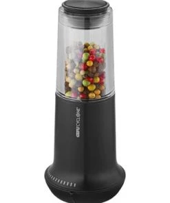 GEFU® Salz-oder Pfeffermühle "X-Plosion", Hochwertig, 14-stufig SCHWARZ
