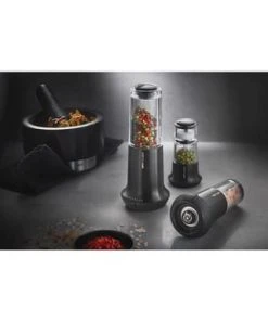 GEFU® Salz-oder Pfeffermühle "X-Plosion", Hochwertig, 14-stufig SCHWARZ -Kuechenutensilien Ladenverkäufe unnamed file 905