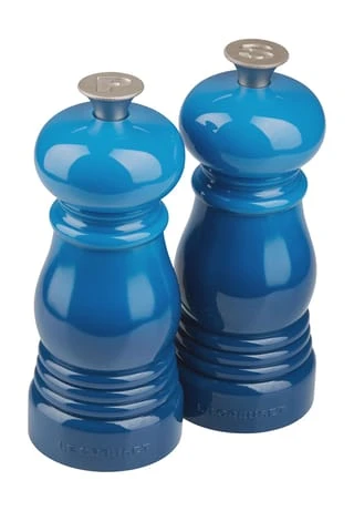 LE CREUSET® Salz- Und Pfeffermühlen-Set, Keramik-Mahlwerk, 12,5 Cm Dunkelblau 3 LE CREUSET® Salz- Und Pfeffermühlen-Set, Keramik-Mahlwerk, 12,5 Cm Dunkelblau