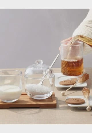 LEONARDO Zuckerdose "Delight", Klarglas Gesamt: Höhe 10,5cm, Durchmesser 9cm 4 LEONARDO Zuckerdose "Delight", Klarglas Gesamt: Höhe 10,5cm, Durchmesser 9cm – Bild 2